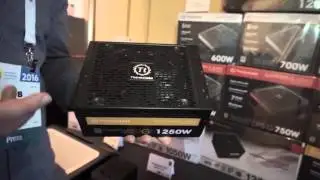Блок питания Thermaltake Toughpower DPS G RGB на выставке CES 2016