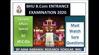 Current Economic affairs MCQs B.Com Entrance #19 by Asha Agrawal