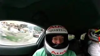 Arosa ClassicCar - Audi A1 quattro - Alain Valente / Jonas Pauli onboard 360&deg;