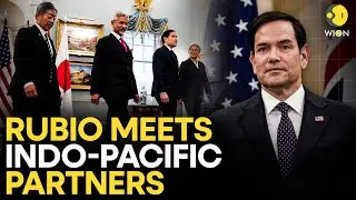 Rubio Meets Jaishankar LIVE | Mark Rubio Meets With Counterparts From Australia, India, And Japan