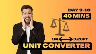 I Built a Unit Converter with AI Twice: HTML vs Next.js - Day 9/10