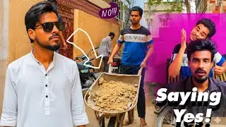 Saying yes to Shah bhai 😱 Saad ko Bohut hard challenge Diya ! S.S Official 