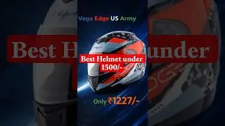 Best Helmet Under 1500/ || Helmet Vega||VegaEdge||#shorts #helmetreview  #viral
