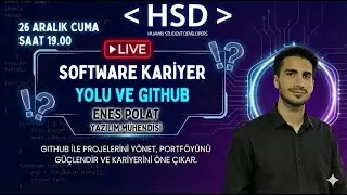 🚀 Sadece Kod Yazma, Kariyerini İnşa Et! -HSD SBTU