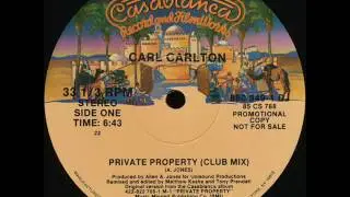 Carl Carlton — Private Property 1985