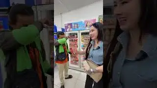 Kabari yah, di mana vt abang ojol ini lewat 🫶🏻 #fyp #trending #socialexperiment #ojol 