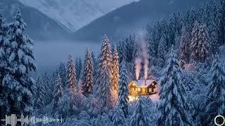 Snowfall Loop Song | Cabin Glow (Manali Snowfall) | Cozy Cabin Music