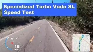 Specialized Turbo Vado 5.0  SL Top Speed Test