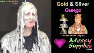 Messy Supplies' Vivid Enhancement Colouring (VEC) Metallic Silver Shiny Gunge & Slime Effects