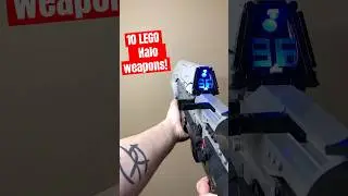 Halo weapons built with LEGO! #legoshorts #NickBrick