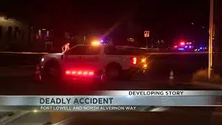 Tucson Police and Tucson Fire on scene of deadly crash