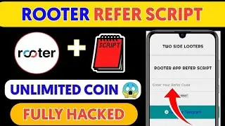 rooter unlimited coin adder script|| rooter app script||free fire dimond hack🤑 #rooterscript