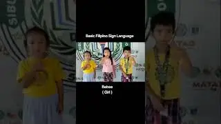 Basic Filipino language