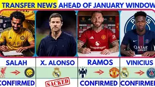 🚨LATEST CONFIRMED TRANSFER NEWS AND RUMOURS TRANSFER NEWS 2025| Alonso sacked😱 Ramos man u✔️ Salah✔️