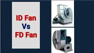 ID Fan vs ID Fan | ID Fan FD Fan in Boiler | Difference between ID Fan and ID Fan | power plant ID