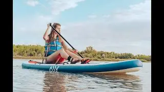 Taking the YescomUSA SUP Board to the lake