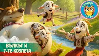 🐺 Вълкът и седемте козлета 🐐 | Приказка за деца на български | Бг аудио | Знайко Бг ТВ