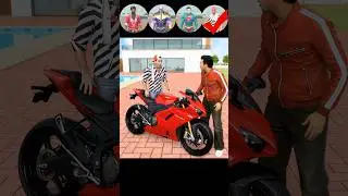 Bike Gift Challenge In Indian theft auto All Characters #shorts #gaming #gta #viral