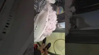 LG Dryer Clean (Easy AF) #oddlysatisfying #lg #laundry #satisfyingvideo #howto #cleaning