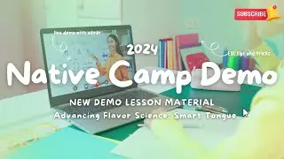 NEW DEMO LESSON MATERIAL 2024 | Advancing Flavor Science: Smart Tongue