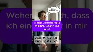 Woher wei&szlig; ich, dass ich einen Geist in mir habe #Christliche Shorts