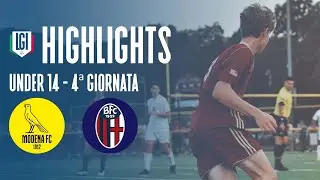 Highlights Modena-Bologna U14 Pro, Girone Emilia Romagna, 4^ giornata stagione 2023-24
