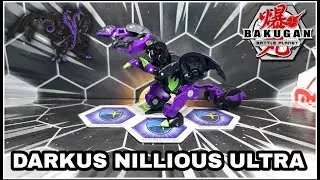 BAKUGAN battle planet: darkus nillious ultra unboxing bakugan ITA