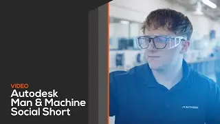 Autodesk Autocad Fusion 360 - Man and Machine Social Short Video