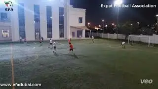 AlphaSights V West Desert Albion | Thursdays League Two | EFA Dubai | Play Football in Dubai