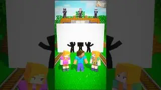 Follow Dancing Step Game In Minecraft 🤣😂 #minecraft #animation #gaming #shortsfeed #shorts
