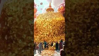 The flood of gifts comes like a tidal wave. #a gold coin#luck#Shorts#Present