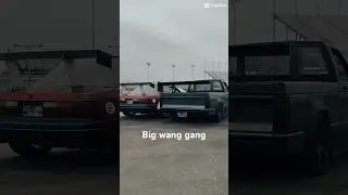 Big wang gang! @sonoma_vinny  #builtnotbought #wang #foxbody #s10 #edit #racecars #mustang #cartok