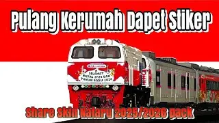 Share Skin Pack ‼️📁 Kereta Nataru 2025 & 2026 Trainz Simulator Android (part1)