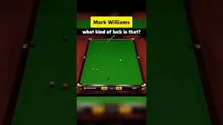 Mark Williams unbelievable escape | #snooker #trickshot #Ronnie #trump #selby #ding #masters #147
