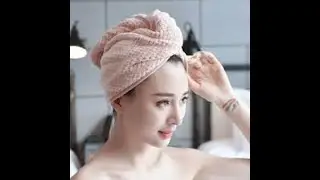 Quick Hair Drying Towel Bathing Wrap Caps For Girls Hair Wrap Towel Shower Turban Microfiber Wrap
