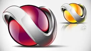 How to create FULL 3D Logo Design in Adobe Illustrator CS5 HD1080p (V1)