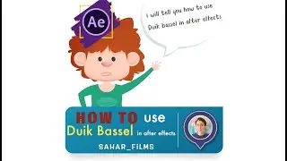 how to use duik bassel 2 in after effects - Tutorial video