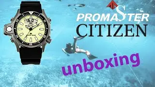 UNBOXING Citizen PROMASTER DIVER'S JP2007-17W