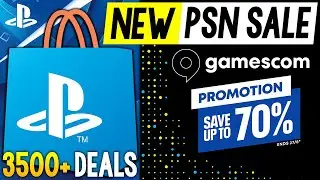 GIGANTIC NEW PSN SALE LIVE NOW! PSN Gamescom 2025 Sale 3500+ Deals (NEW PlayStation Deals 2025)