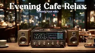 Saxophone Jazz Chill | Smooth Night Ambience | Relaxing Cafe Lounge Music Vibes for Study