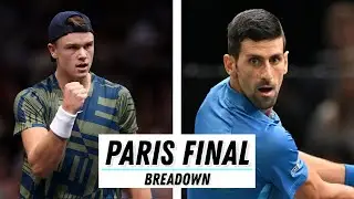 RUNE vs DJOKOVIC Breakdown // Paris Masters Final 22'