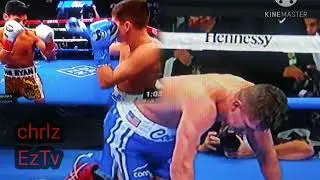 Ryan garcia KO's Luke Campbell after this happened😲#ryangarcia#Lukecampbell#charlesease @ryangarcia