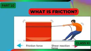 what is Frictional Force explain in hindi - Class 11th Laws of Motion