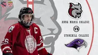 Anna Maria College vs Stonehill College | AAU College Hockey | 11/15/25