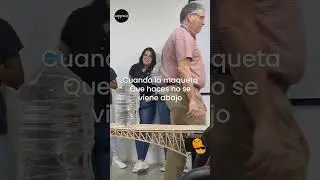 Maqueta de un puente en arco