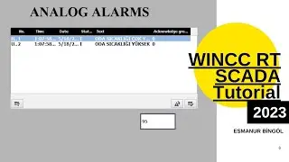 WINCC RT SCADA - Tutorial 6 - Analog Alarms (TiaPortal V17)