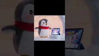 Penguin Tries K-pop Dance&hellip; and Spins Out! 🐧💃😅 #kpop