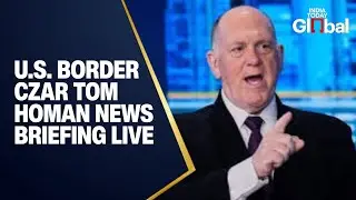 LIVE: Border Czar Tom Homan Holds News Conference After Minneapolis Shooting | Minnesota, USA