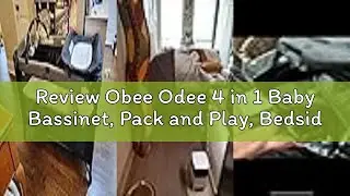 Review Obee Odee 4 in 1 Baby Bassinet, Pack and Play, Bedside Crib Sleeper, Diaper Changer - Comes w