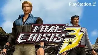 PS2版  タイムクライシスシリーズ！初代から～４まで全作品やります！